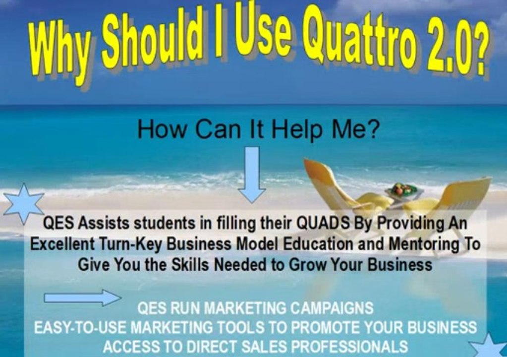 Quattro Education System - Why I Should Join