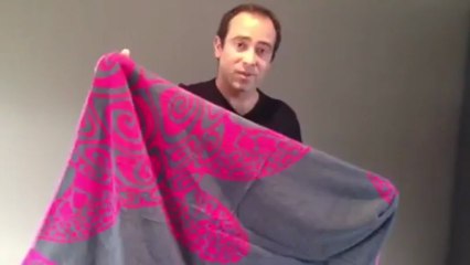 Les serviettes de plage Jacquard