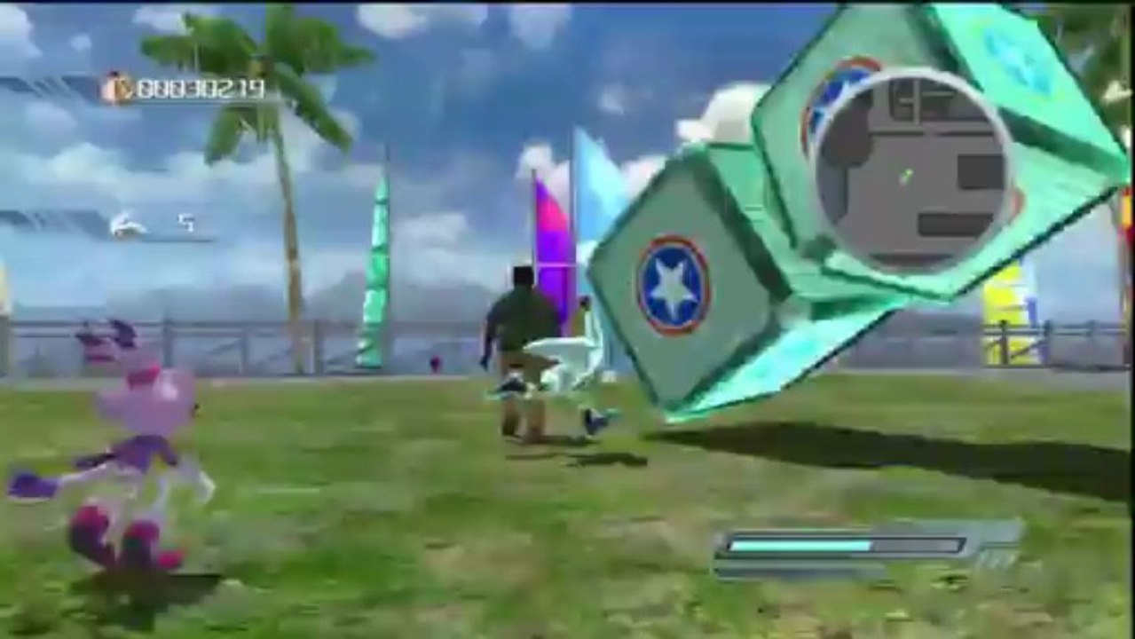 Sonic The Hedgehog - Silver - Mission 9 : Protège les barils du quartier des entrepôts !