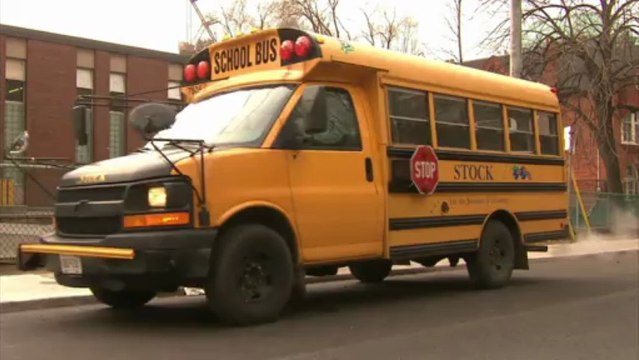 Qu'est-ce que je vois? : L'autobus scolaire