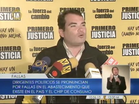 Guanipa: Mientras el Gobierno se dedica a perseguir políticamente, se profundiza la inflación y la escasez