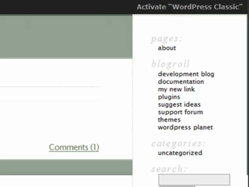 Wordpress Theme Tutorial