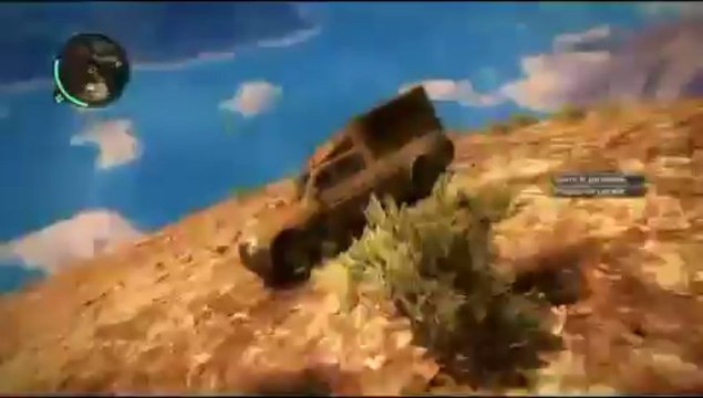 Just Cause 2 cascade de voiture 2