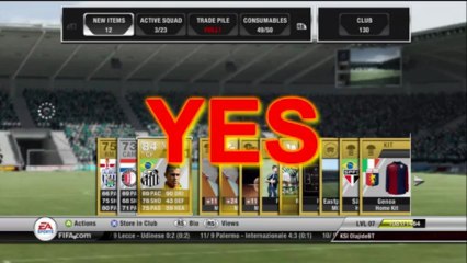 FIFA 12 | Ultimate Team | Large Pack Opening with a surprise!!