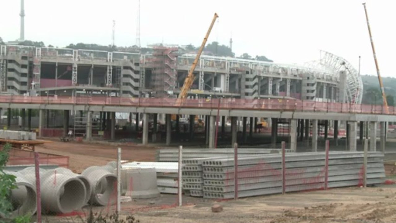 Obras no Beira-Rio estão 71% concluídas