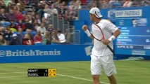 Queen's, primo round nel segno di Hewitt