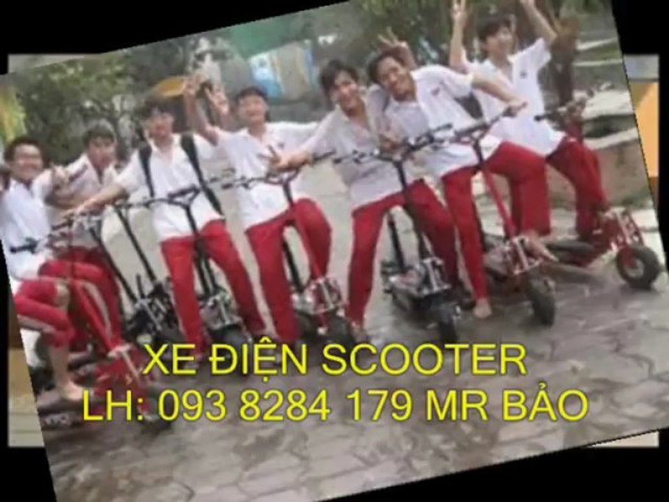 xe scooter chạy bằng điện , xe scooter , xe điện mini scooter giá rẻ