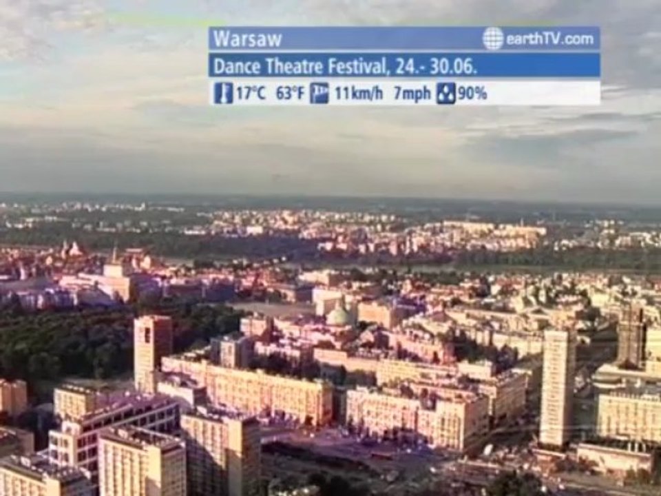 Geneva - Switzerland, Salzburg - Austria, Lucerne - Switzerland, Saint-Malo - France, Dusseldorf - Germany, St. Andrews - Canada, Warsaw - Poland