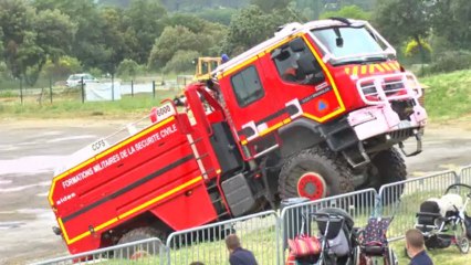 UIISC7 journées portes ouvertes 2013, moyens d'extinctions