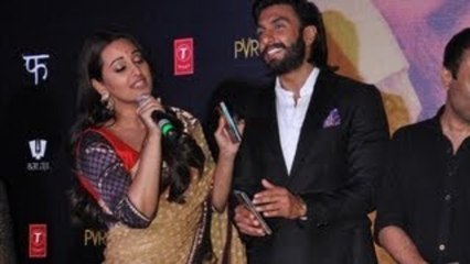 Ranveer Singh & Sonakshi Sinha's Nautanki @ Lootera Music Launch