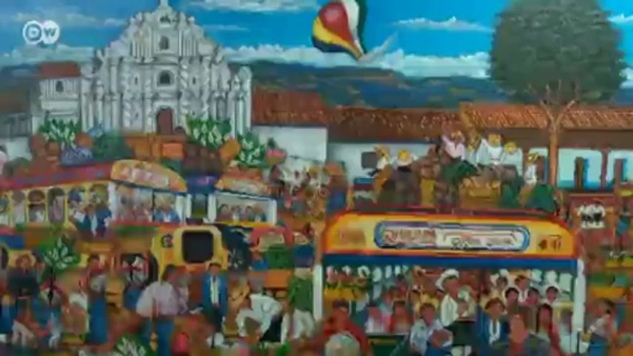 Oscar Eduardo Perén Chunai, Künstler aus Guatemala | Global 3000 - Fragebogen