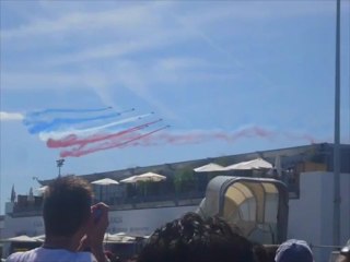 Bourget 2011 - Démonstration de la patrouille de France