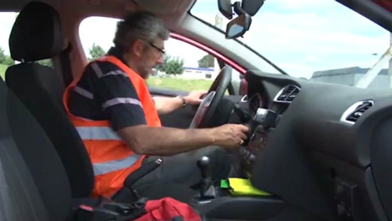 Permis BE: Contrôle de l'immobilisation