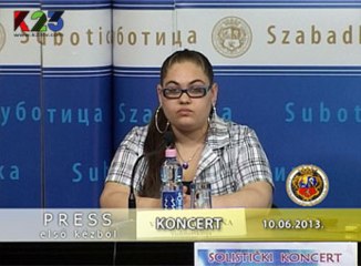 K23TV - Press iz prve ruke - Koncert Viktorije Kurina - 10. jun 2013.