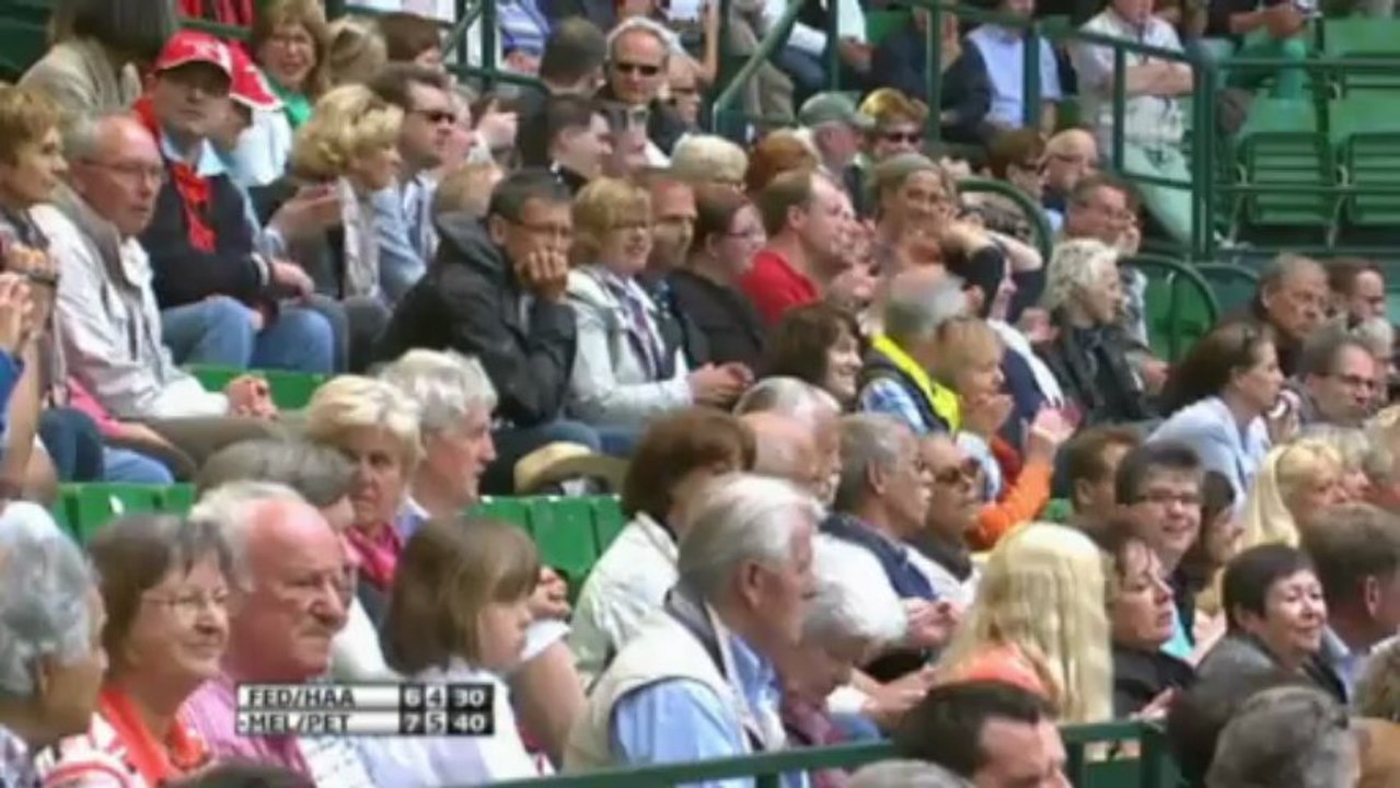 Federer i Haas nie sprostali Melzerowie i Petschnerowi