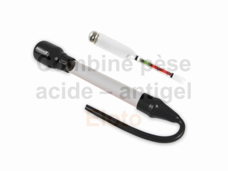 Combiné pèse acide - antigel - Eloto