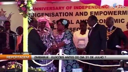Zimbábue : Eleições antes do dia 31 de julho?