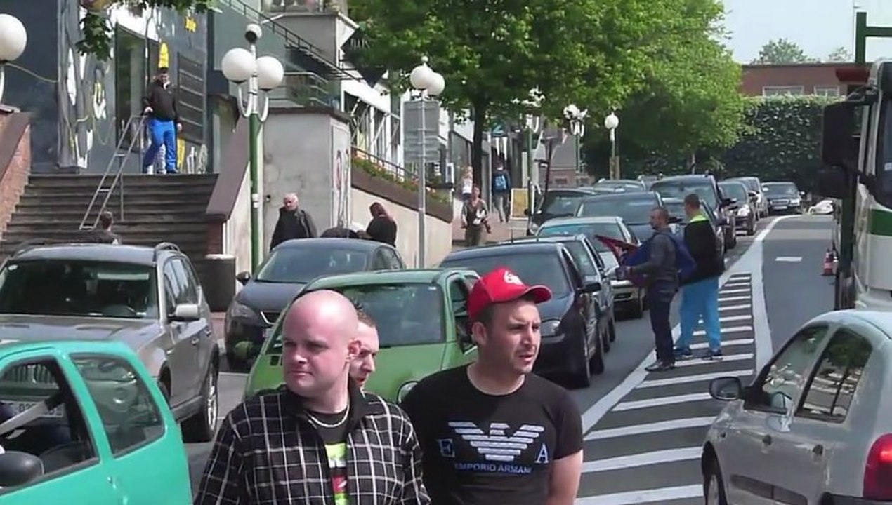 Manifestation des Sambre et Meuse à Maubeuge
