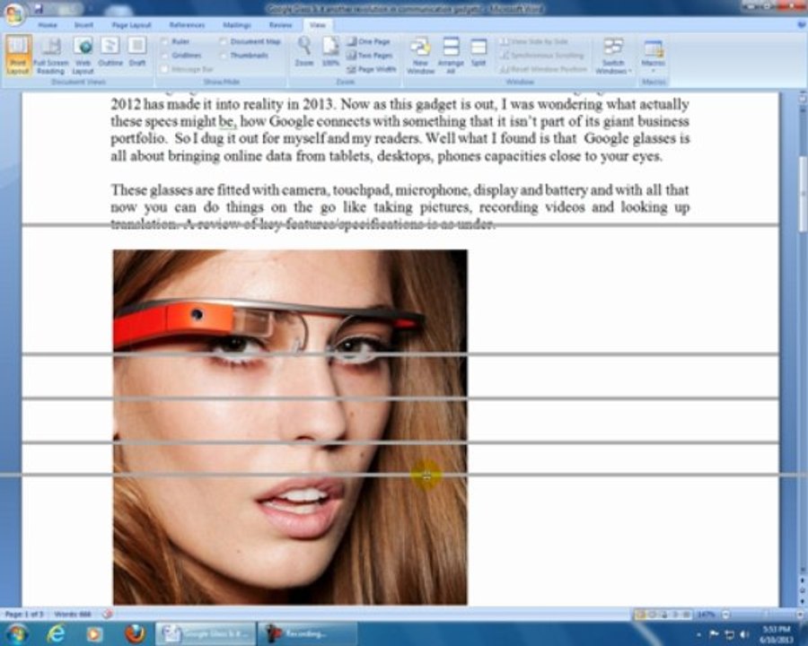 Navigating the User Interface of MS Word 2007 ch 1 pt 2
