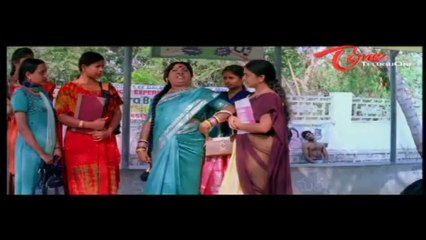 Telangana Sakuntala Kicks Eve Teasers - Comedy Scene