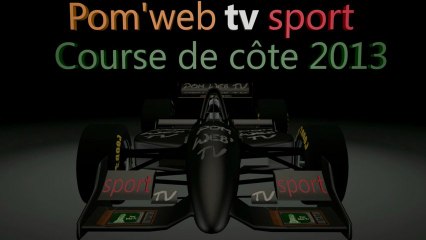 Pom Web TV sport - Course de Côte 2013