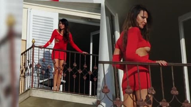 Lizzie Cundy Reveals Her Curves in a Very Daring Dress Ahead of Tamara Ecclestone's Wedding