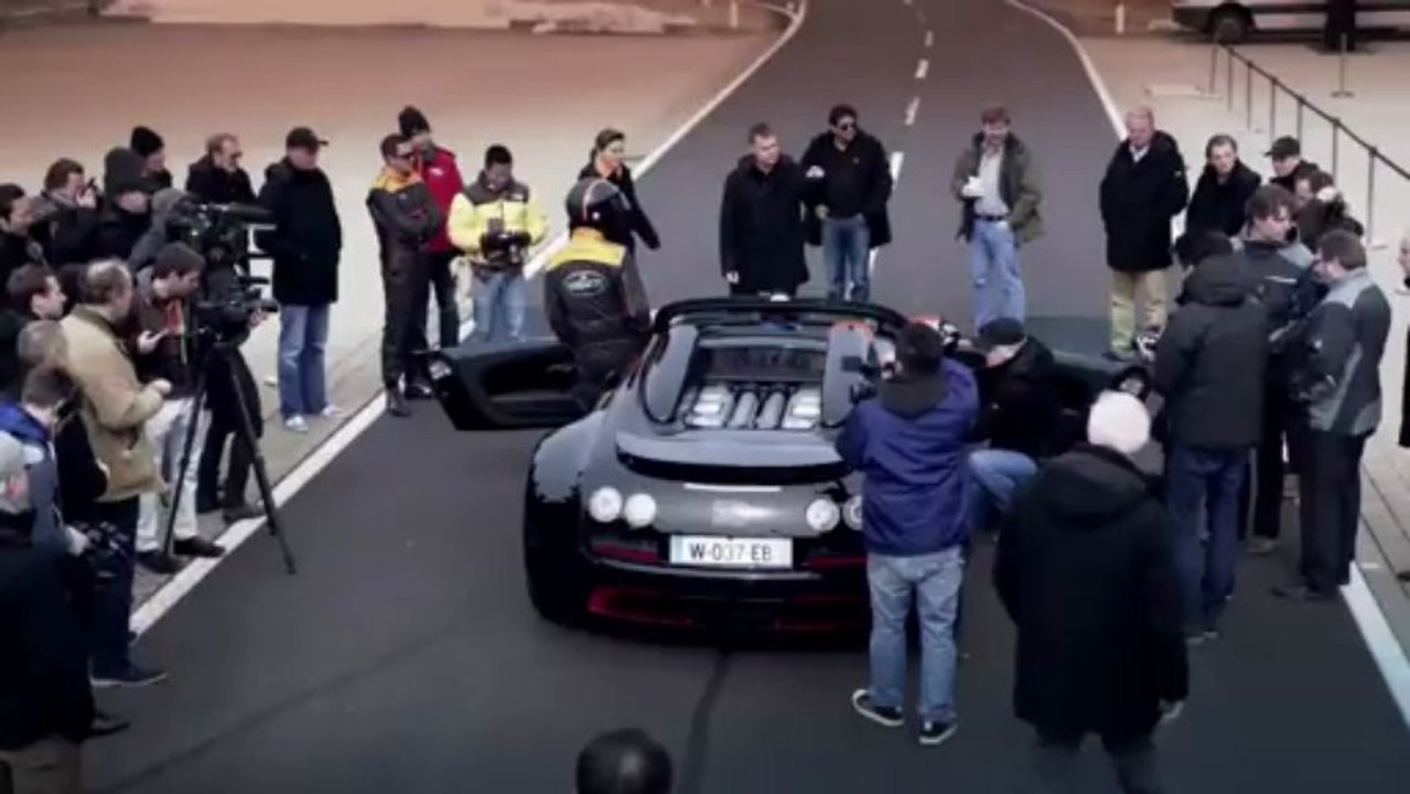 Bugatti Grand Sport Vitesse World Record Car April 2013