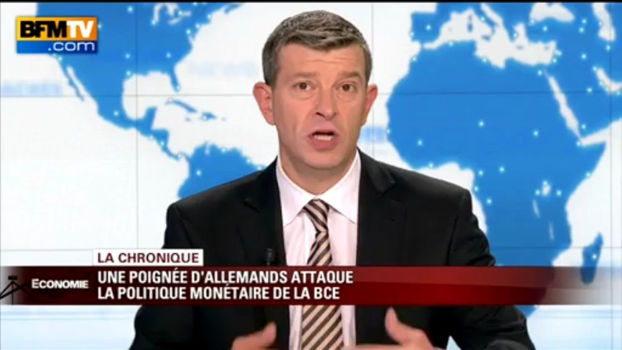 Chronique éco de Nicolas Doze: la politique monétaire de la BCE contestés par une poignée d'Allemands- 11/06