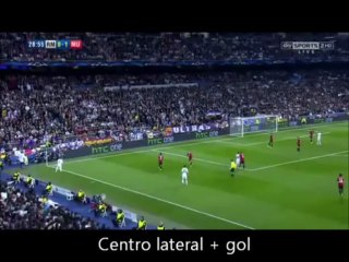 Saque de banda ofensivo Real Madrid