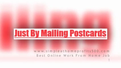 Make Money From Home. Best Work From Home Job