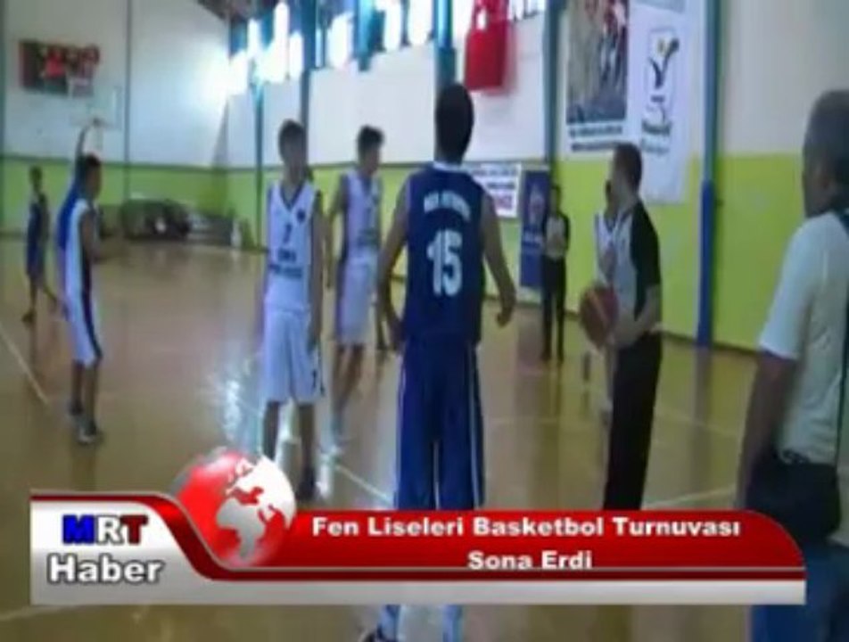 Fen Liseleri Basketbol Turnuvası Sona Erdi