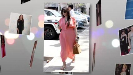 Stars Step Out Looking Peachy Keen