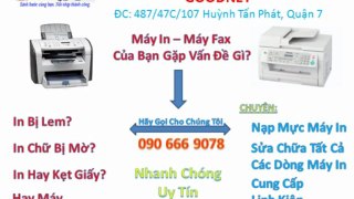 Thay Mực Máy In - Fax - Photocopy Tận Nơi Quận 4 090 666 9078