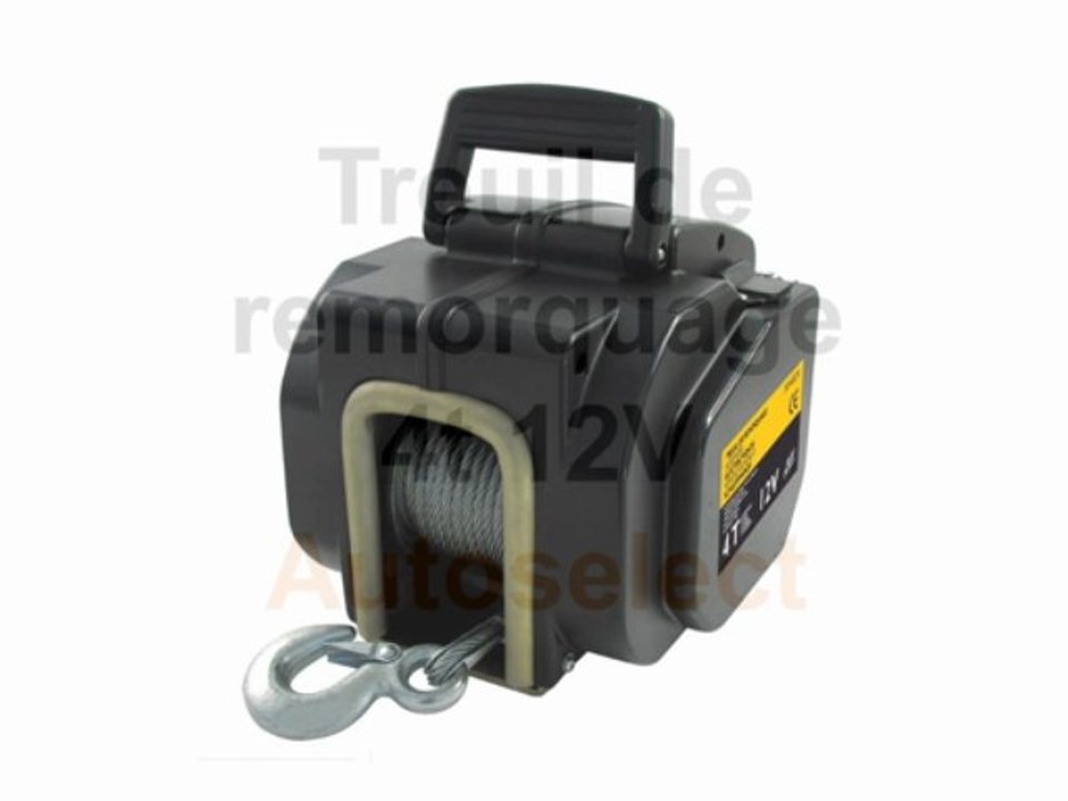 Treuil de remorquage 4t 12V - Autoselect