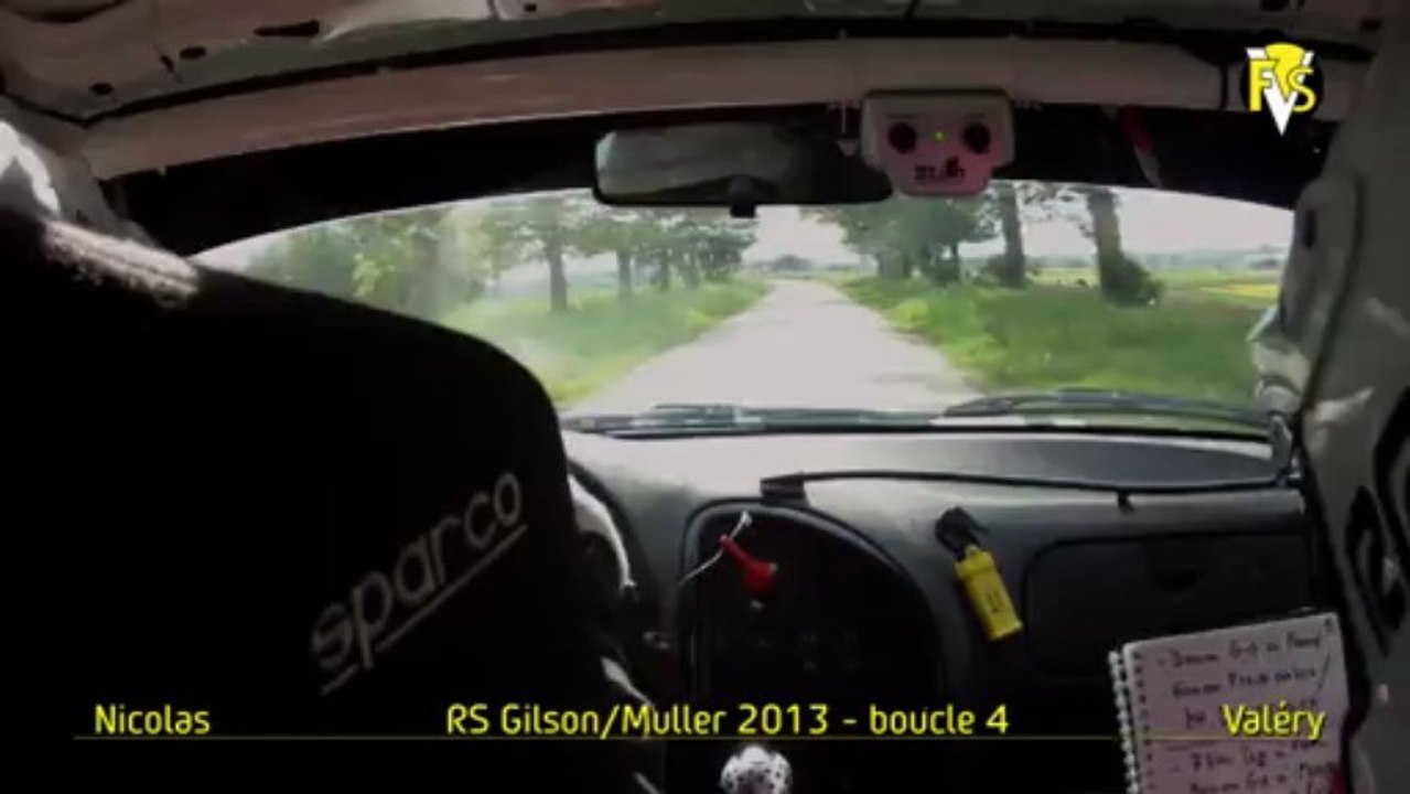 RS Gilson-Muller 2013 on-board Nicolas Colyns et Valéry Matagne Citroen Saxo 3-9