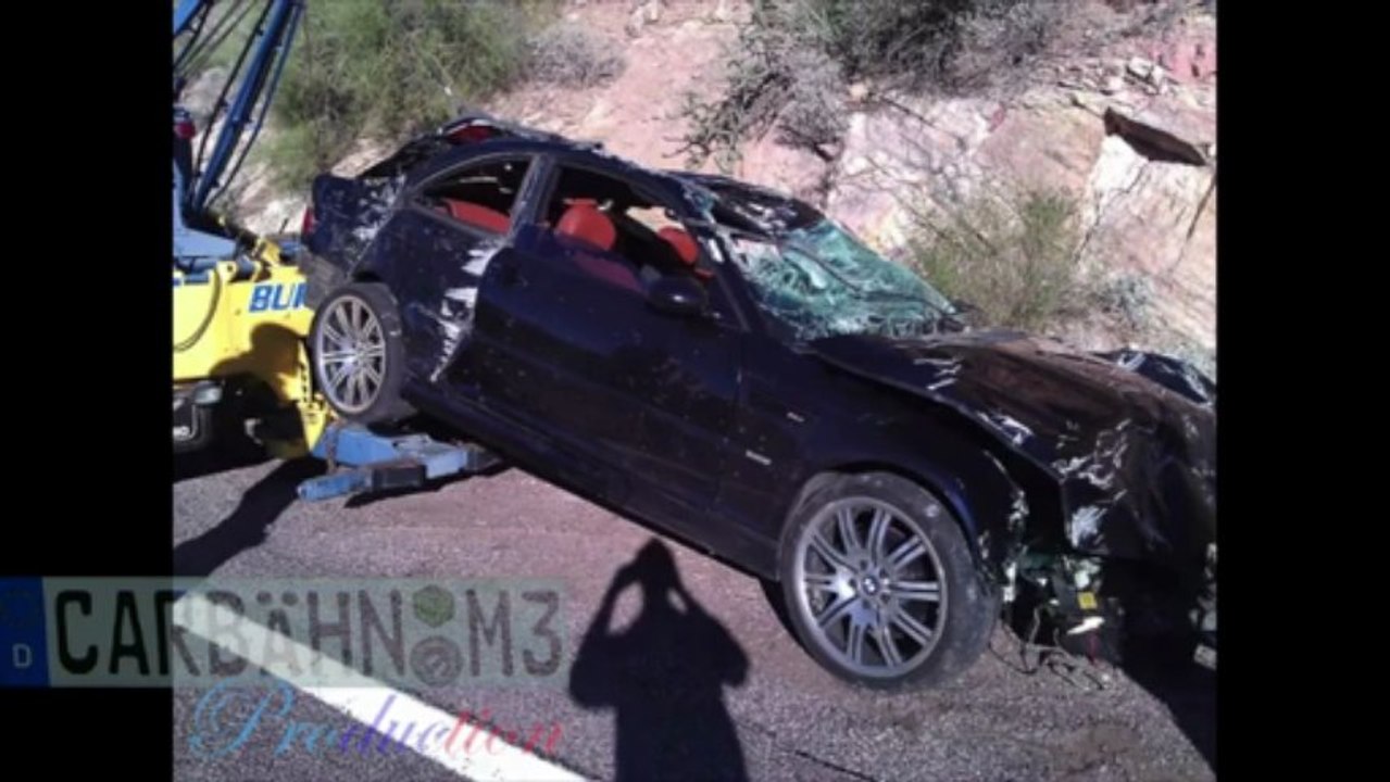 Crash impressionnant en M3