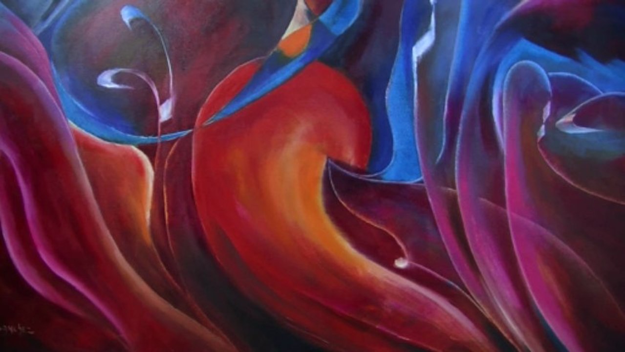 " Quintet Matières et Couleurs " à la salle du " Pressoir " à Vitrolles