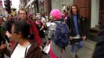Violence in London as G8 protesters clash with police