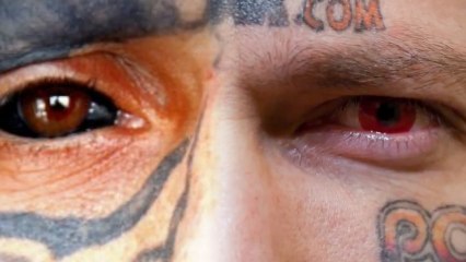 Eyeball Tattoo VS Face Advertisements: Who Wore It Better?