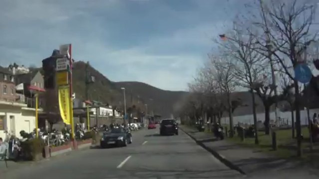 Deutschland. B42. Kaub - Rüdesheim am Rhein