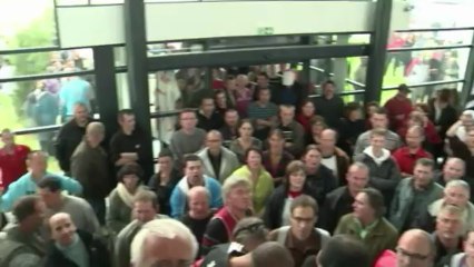 La direction des abattoirs Gad prise à partie par les salariés