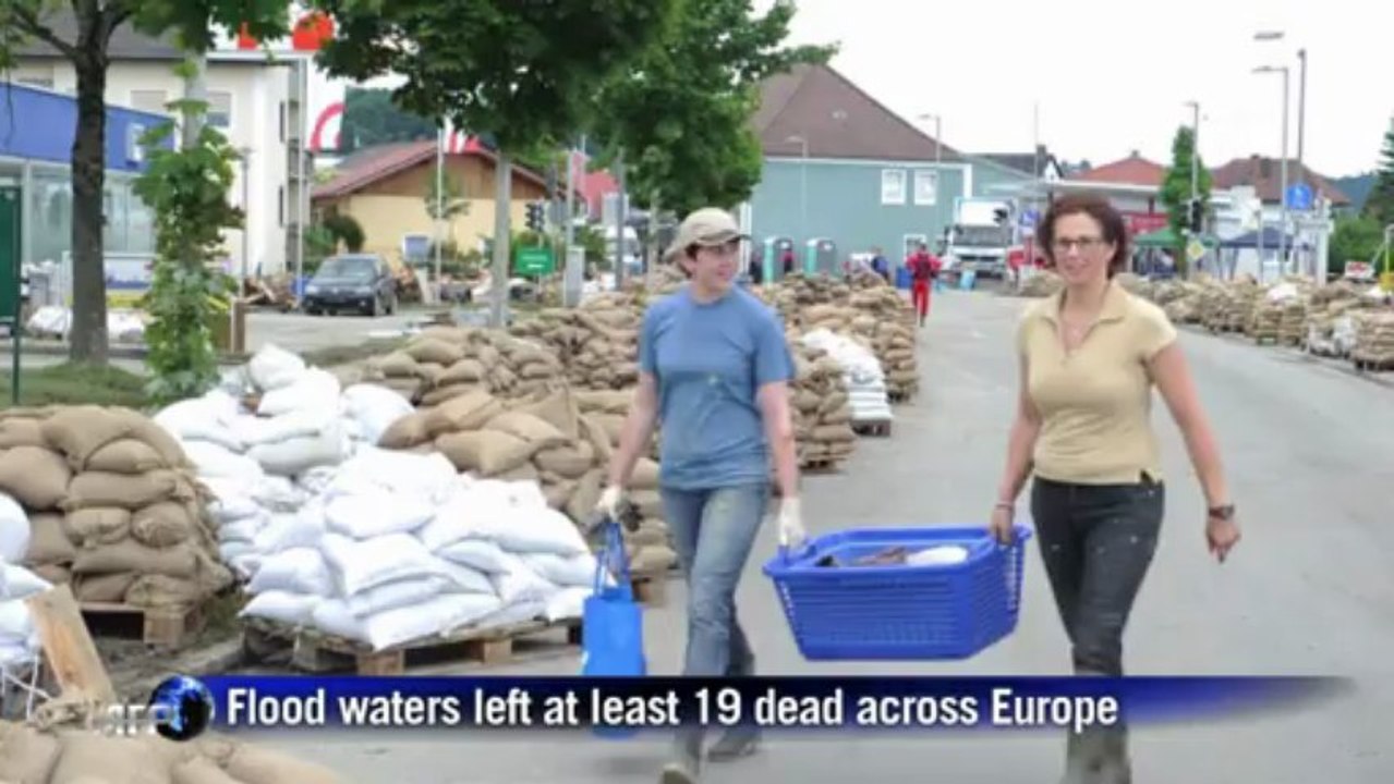 Floods aftermath in Bavarian city of Fischerdorf
