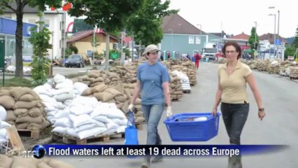 Floods aftermath in Bavarian city of Fischerdorf