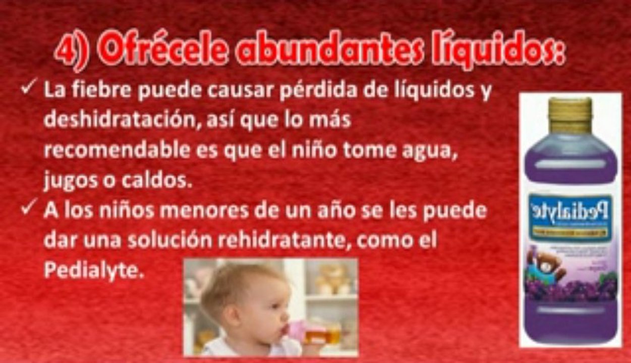 Como bajar la fiebre sin medicamentos