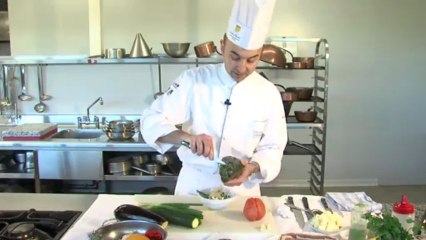 Comme le chef ! Truite meunière, fine ratatouille