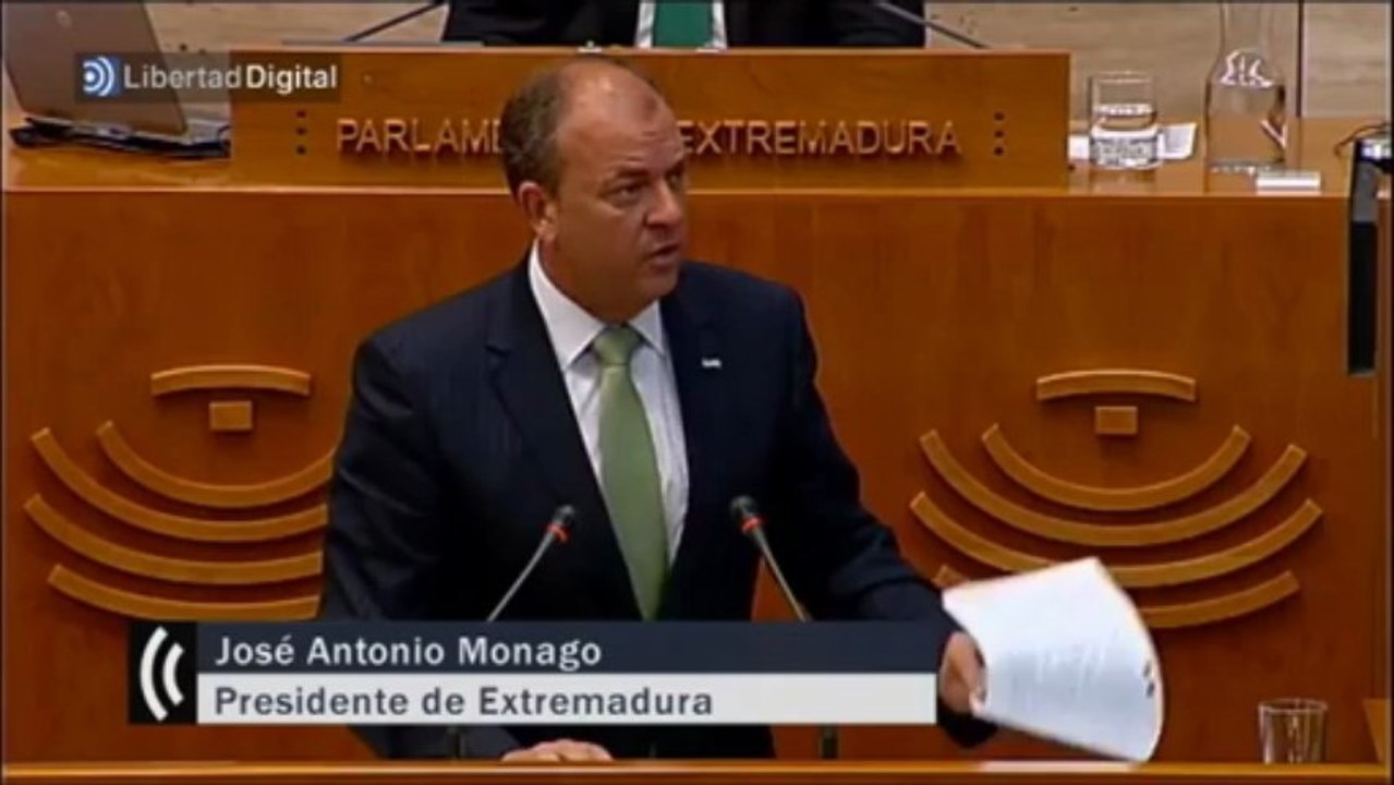 Monago anuncia que va a bajar los impuestos