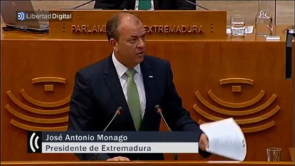 Monago anuncia que va a bajar los impuestos