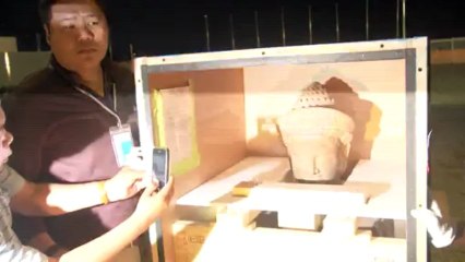 Cambodian statues return home