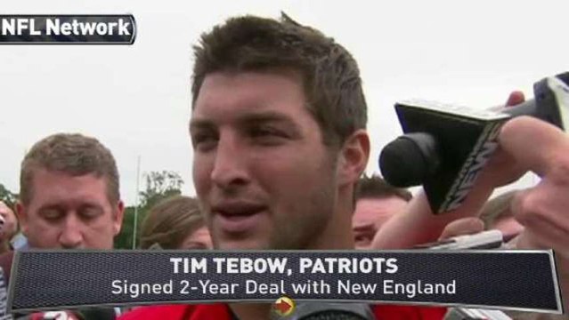 Tim Tebow on Joining Patriots