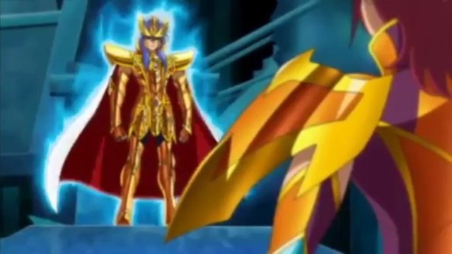 Saint Seiya Omega Ultimate Cosmos Koga vs Poseidon